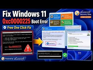 How to Fix Windows 11/10 0xc0000225 Boot Error for Free