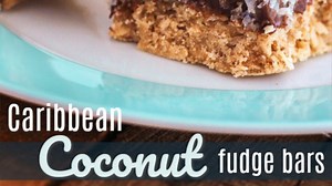 These cookie bars with a Caribbean twist have a coconut fudge flavor that can’t be beat! A soft oatmeal cookie crust with chocolate fudge and gooey coconut topping will make for an instant favorite! https://www.favfamilyrecipes.com/caribbean-coconut-fudge-bars/ | Favorite Family Recipes