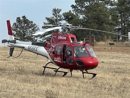 Why is that helicopter flying over Fort Collins? Medical, military among the reasons