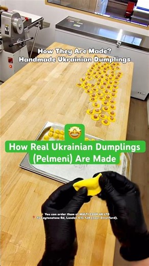 How Real Ukrainian Dumplings (Pelmeni) Are Made