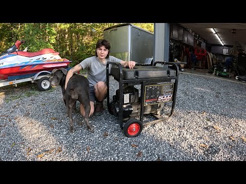Fixing a generator pulled from the trash