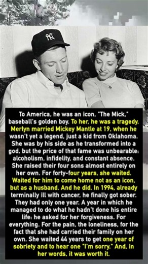 The Heartbreaking Silent Sacrifice of Mickey Mantle’s Wife, Merlyn