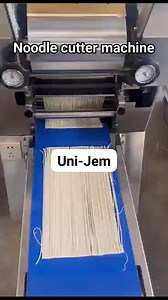 2.9K views · 7 comments | Noodle cutter machine noodle maker #unijem #noodles #machine #bakery #business | Uni-Jem Bakery Meat & Food Equipment | Facebook