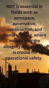 Non-destructive testing #ndt
