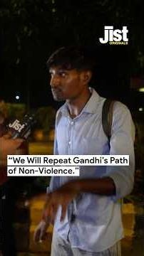 How A Protester Got Emotional While Explaining Why He Supports The Protest | Jist