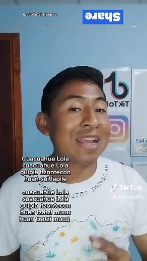 Canción de la Vaca Lola en Náhuatl
