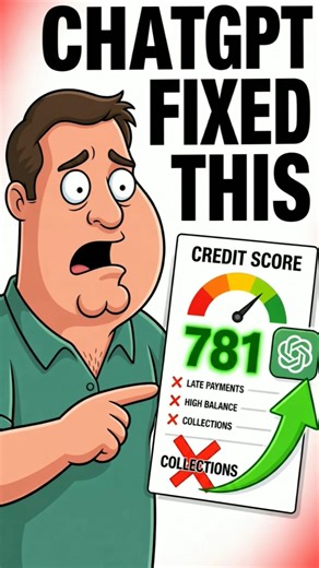 How To Use ChatGPT To Dispute Credit Report #creditrepair #creditscore #personalfinance #ai #shorts