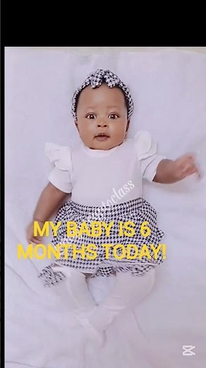 CRYPTO BABY IS 6 MONTHS TODAY! 🥹👶🎉 | Happy 6 Months Baby#motherhood #6monthsbaby