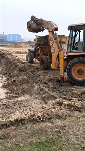 JCB 3DX machine se mitti loading #automobile #jcb #shorts #mitti