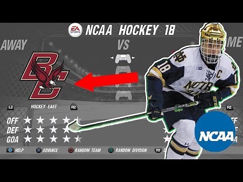 EA Sports NCAA Hockey 18
