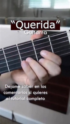 Querida tutorial de guitarra demostración de acordes | Franky Soto