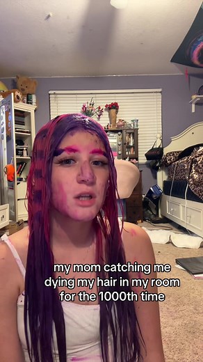 Dyeing My Hair Pink and Purple at Home