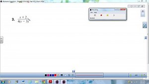 RATIONAL EXPRESSIONS PROBLEM 3