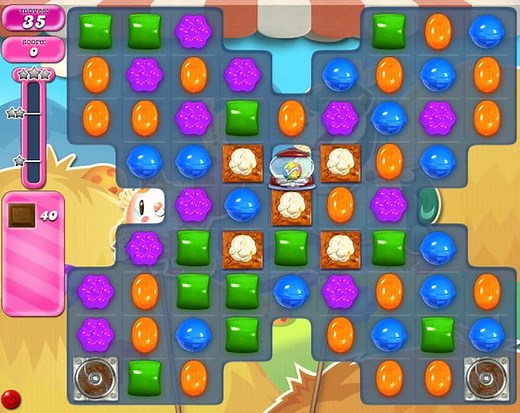 Tips and Walkthrough: Candy Crush Level 2444