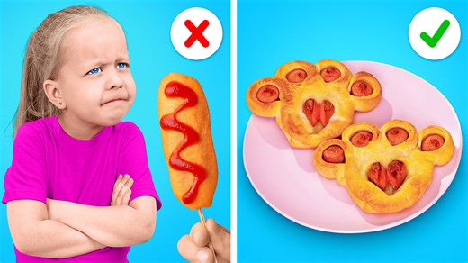 Bocadillos deliciosos para tu hijo || cómo hacer felices a tus hijos | Comida Genial