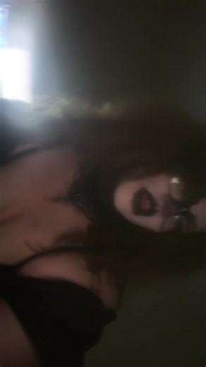 Ignore my pc chat #weirdo #makeup #goth #angeldust