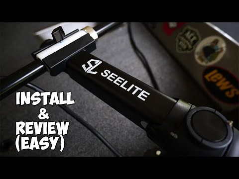 Live Scope Transducer Pole Mount SeeLite 2.0 "Install and Review" (EASY)