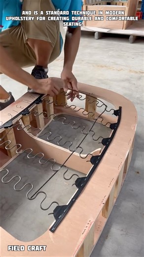 Sofa Frame Spring Installation