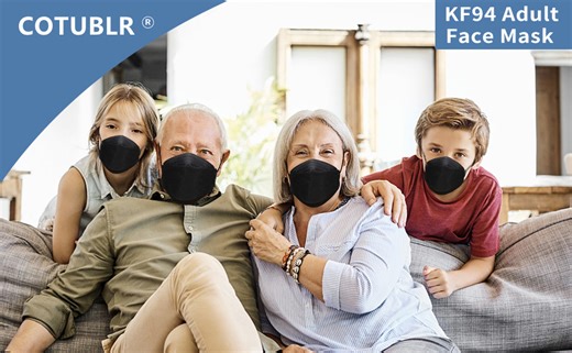 Watch 4-Layer KF94 Mask, 50/100 Pack 3D Design Face Filter on Amazon Live