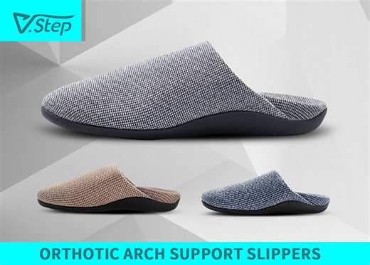 Watch V.Step Orthotic Slippers with Arch Support on Amazon Live