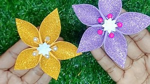 12K views · 50 reactions | EASY and Simple Glitter Foam Craft IDEAS | Craftsome | Facebook