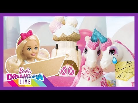 ‪@Barbie‬ | Building a Licorice Barn | Dreamtopia LIVE