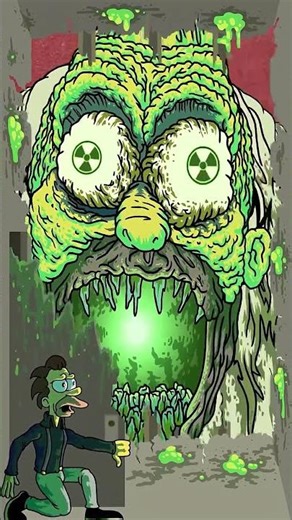 The Simpson monster #animation #cartoon #memes