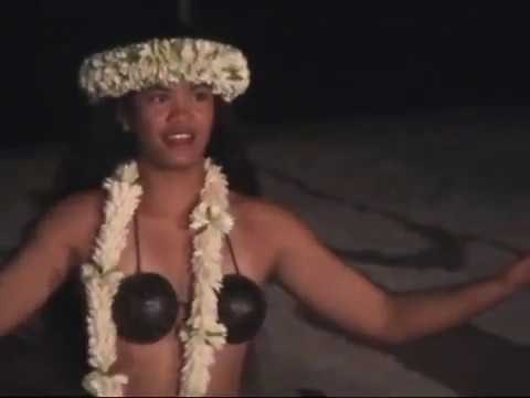 ポリネシアンダンスショー（タヒチ ボラボラ島）Polynesian Dance