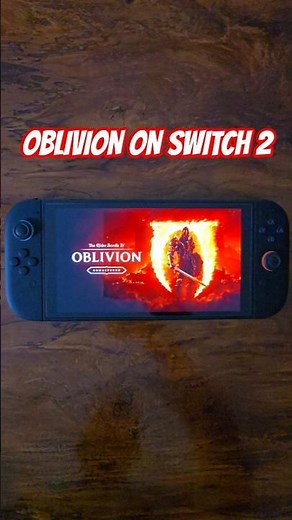 Oblivion Remastered on Switch 2 Is BEAUTIFUL! 🔥😱