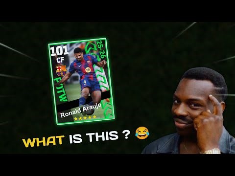 Potw 101 CF Araujo 😨 | How Good is He ? 🤔 | eFootball 26