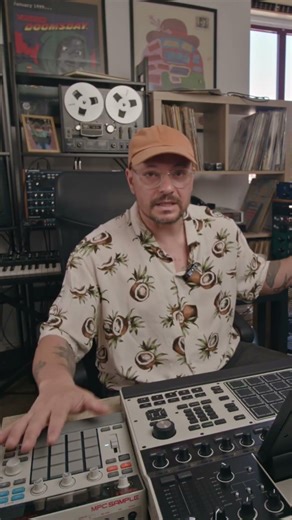 Mpc sample and tascam 2400 #routingaudio #mpcsample #tascam2400 #makingbeats #musicstudio