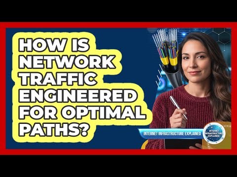 How Is Network Traffic Engineered For Optimal Paths?