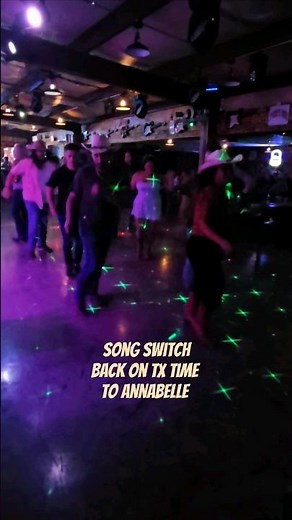 Annabelle to Back on Texas Time line dance. #SongSwitch Music by Shaboozey