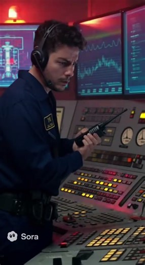 Operation control room. Reactor core meltdown☢️