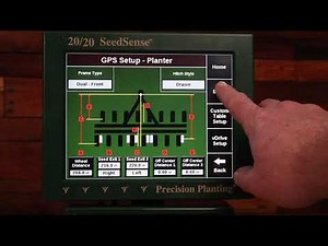 20/20 Gen 2 - Kinze Dual Front Planter Setup