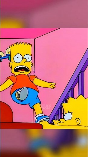 LISA TRIES TO BABYSIT BART! #simpsons