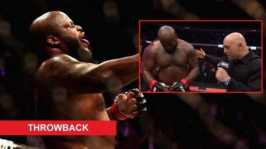 Derrick Lewis dedicated come-from-behind KO to Donald Trump after sleeping Russian fighter and undressing in the cage