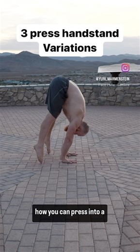 3 press handstand variations to build control and strength