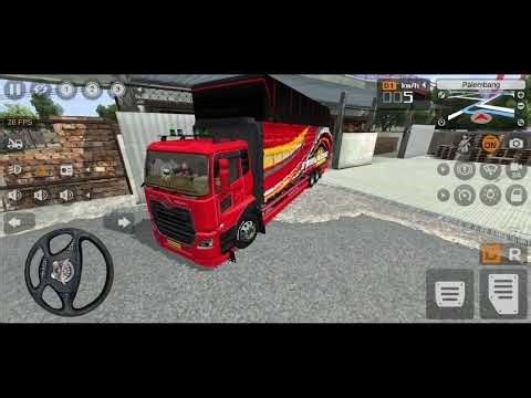 PERMAINAN TRUK TRONTON QUON BESAR MODIFIKASI MBOIS BAWA PAPAN - GAME BUS SIMULATOR INDONESIA