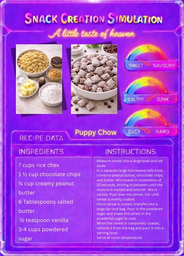 MENU ITEM - PUPPY CHOW