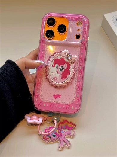 My Little Pony iPhone Case With Charm, Pinkie Pie, iPhone 17, iPhone 17 Pro, iPhone 17 Promax - Etsy