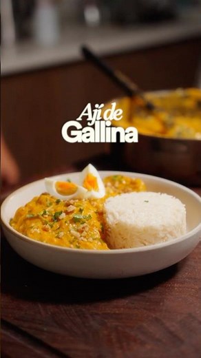 Aji de gallina (pollo) cremosito