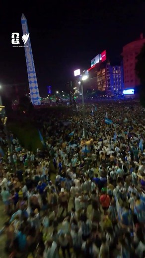 Buenos Aires goes BONKERS after Quarter Final win 🔥
