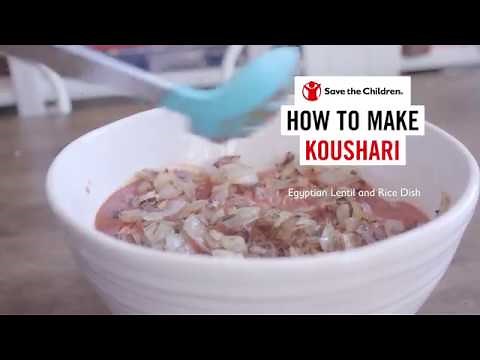 Cooking with Kids: How to Make Egyptian Lentils and Rice