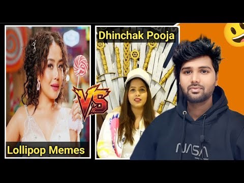 Neha Kakkar's Lolipop song is Dhinchak Pooja ? Savage Baba ji Memes