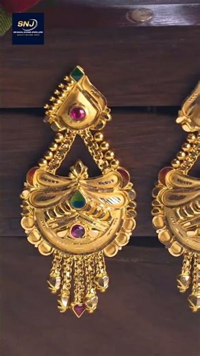 New design Earrings ,Jimiki available for orders at SNJ #gold #snj