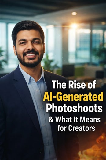 The rise of AI-generated photoshoots and what it means for creators