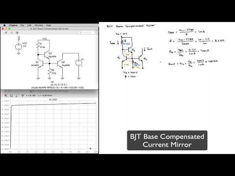 BJT Current Mirrors Simulations