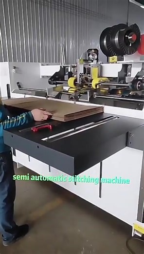 Semi automatic stitching machine