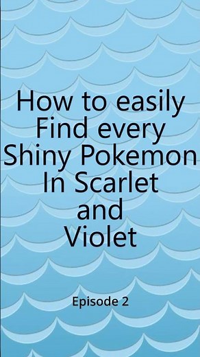 Shiny Happiny line. How to easily find every shiny pokemon in Pokemon Scarlet and Violet Episode 2.